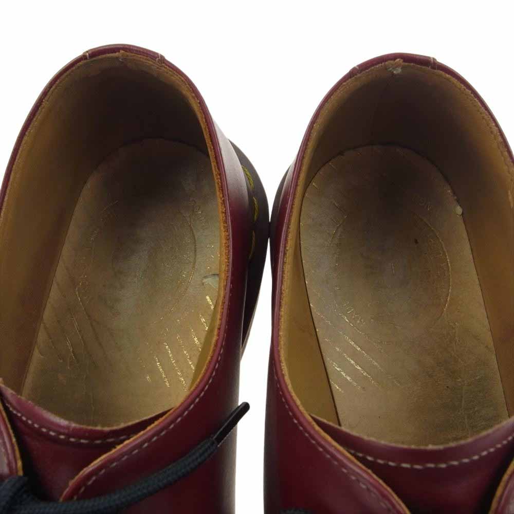 Dr.Martens レザー 革靴 3ホール チェリーレッド お値引OK！ Dr.Martens（ドクターマーチン） 1461 チェリーレッド 赤 3ホール