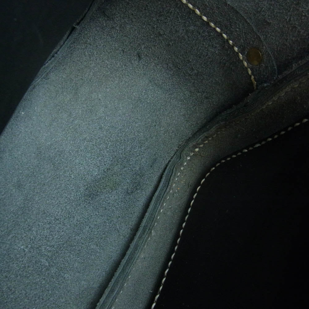 LUCKY JOHN ラッキージョン SB11-AT-BK オイルレザー ショルダー バッグ フルタンニン BLACK ブラック系【中古】