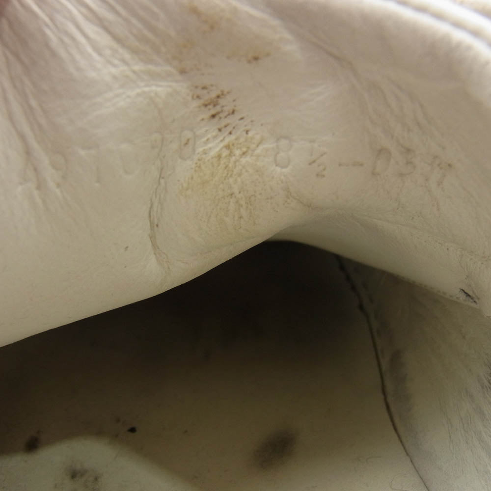 GUCCI グッチ 497090 LOVED エンブロイダリー スニーカー ホワイト系 8.5【中古】