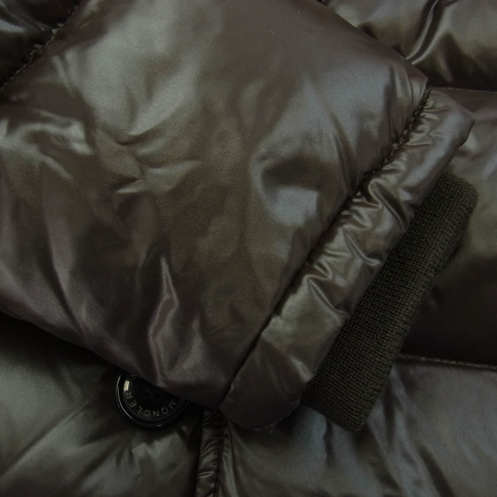 MONCLER モンクレール 41323/91/68950 BULGARIE ブルガリ ファー ダウンジャケット ブラウン系 5【中古】