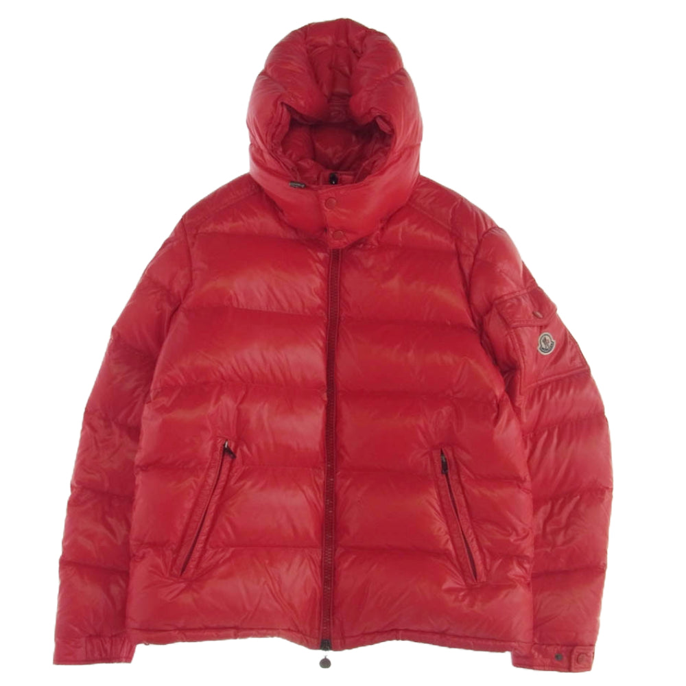 MONCLER モンクレール 32091403660568900 MAYA マヤ ダウン ジャケット フード着脱 レッド系 5【中古】