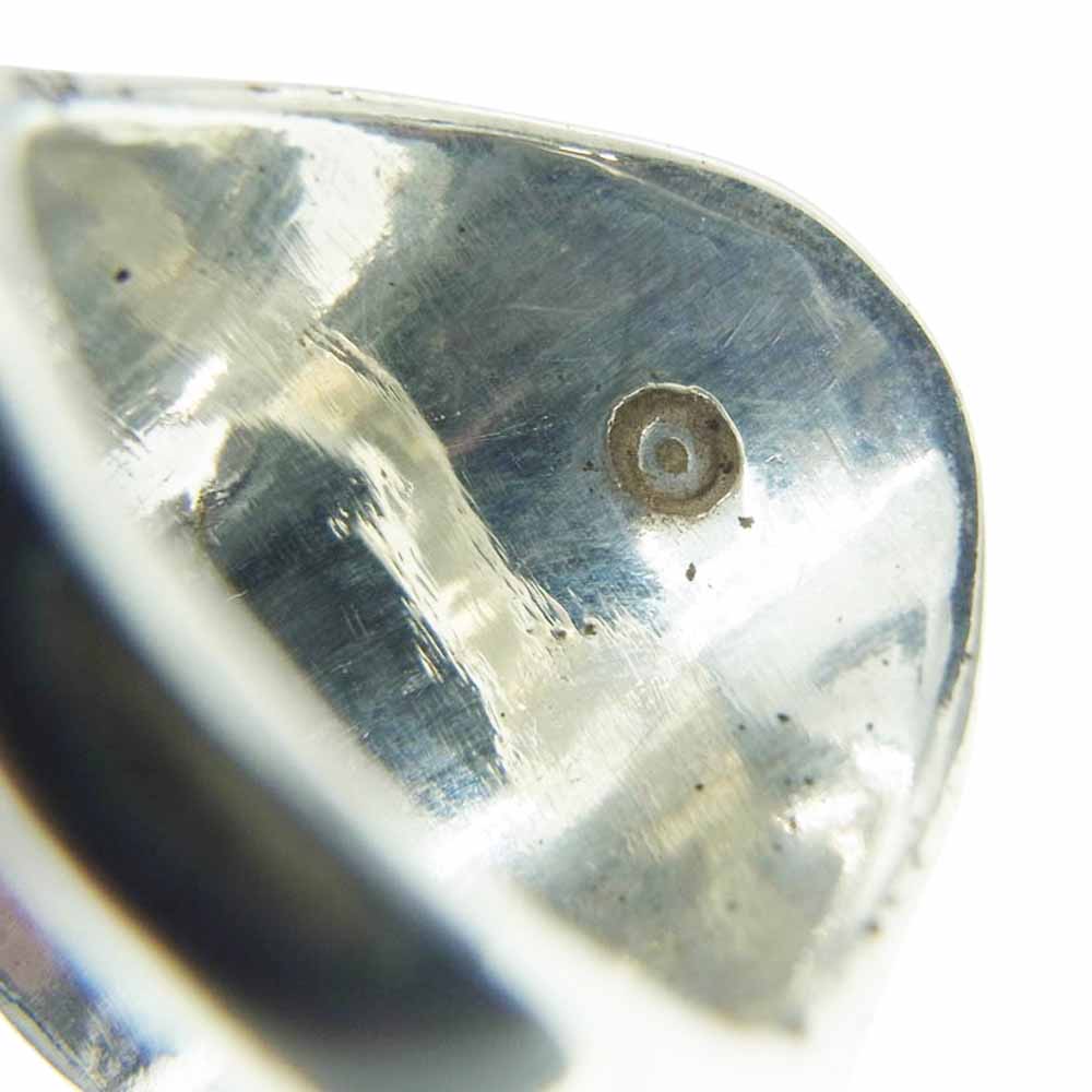 ALEX STREETER アレックスストリーター ドラゴン トゥース ウィズ ドームイン スカル リング シルバー系 18.5号【中古】