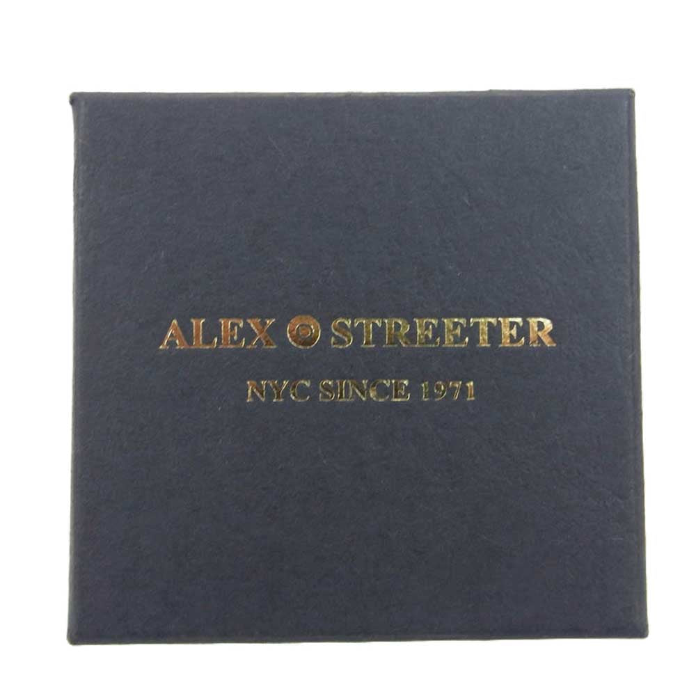 ALEX STREETER アレックスストリーター エンジェルハートリング RING OF FIRE リングオブファイア シリアルナンバーカード付属 シルバー系 レッド系 15.5号【中古】