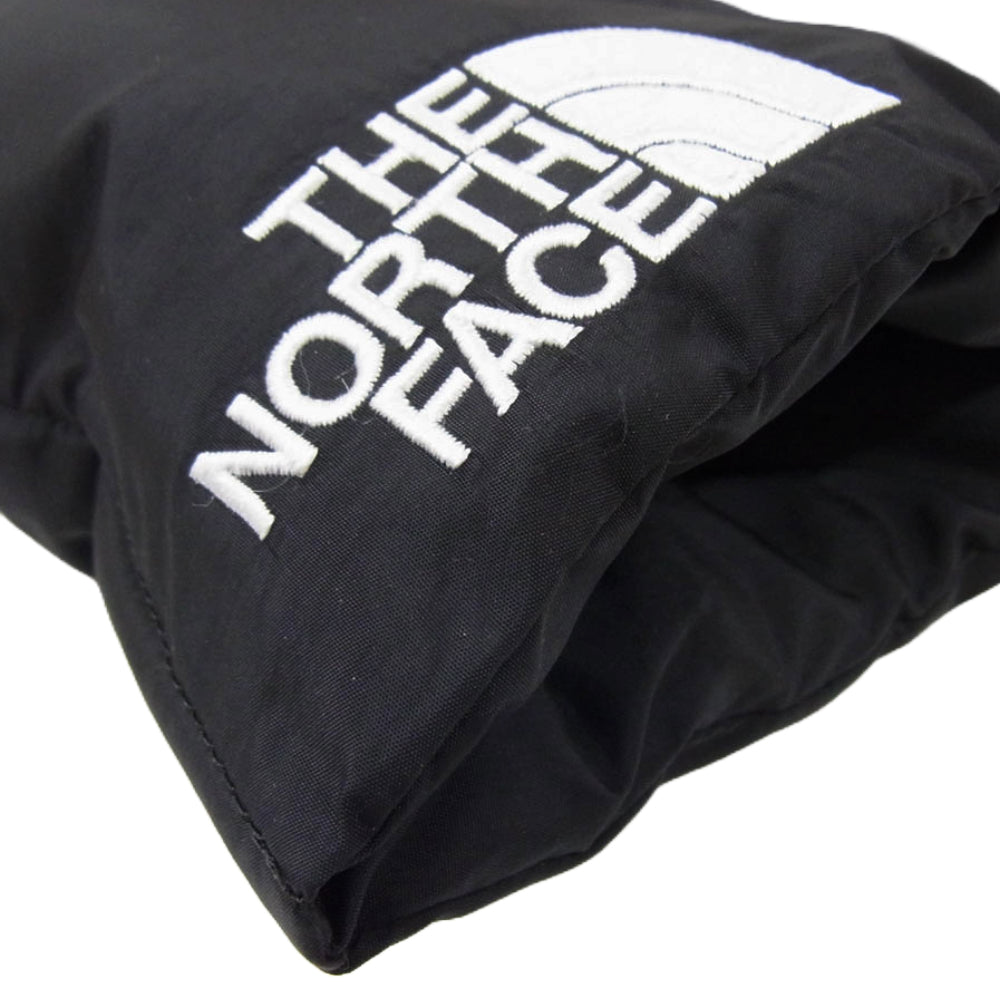 THE NORTH FACE ノースフェイス NN72312 NUPTSE MUFFLER ロゴ ヌプシ ナイロン マフラー ブラック系【中古】