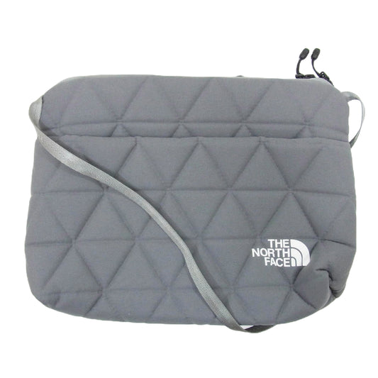 THE NORTH FACE ノースフェイス NM32356 Geoface Pouch ジオフェイス ポーチ ショルダー バッグ グレー系【中古】