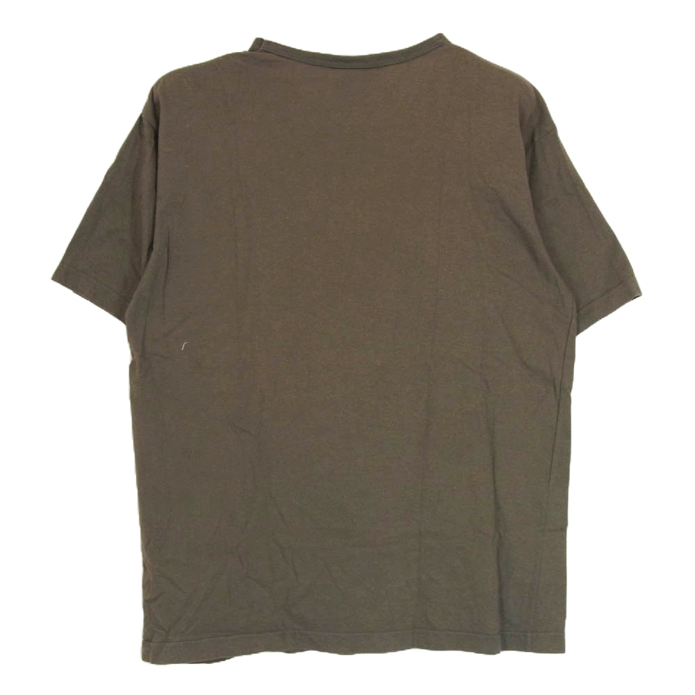 WTAPS ダブルタップス 20SS 201ATDT-CSM02S PX SS / COTTON TEE ロゴ プリント 半袖 カットソー Tシャツ カーキ系 X01 【中古】