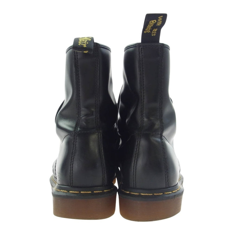 Dr.Martens ドクターマーチン 1460 イエローステッチ 8ホール ブーツ ブラック系 US10【中古】