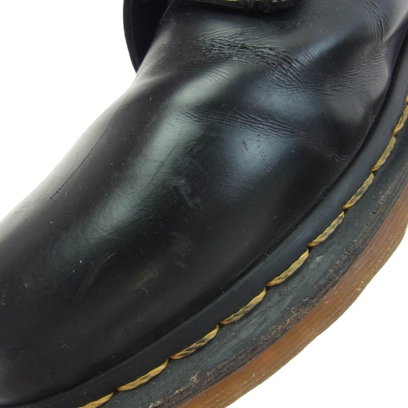 Dr.Martens ドクターマーチン 1460 イエローステッチ 8ホール ブーツ ブラック系 US10【中古】