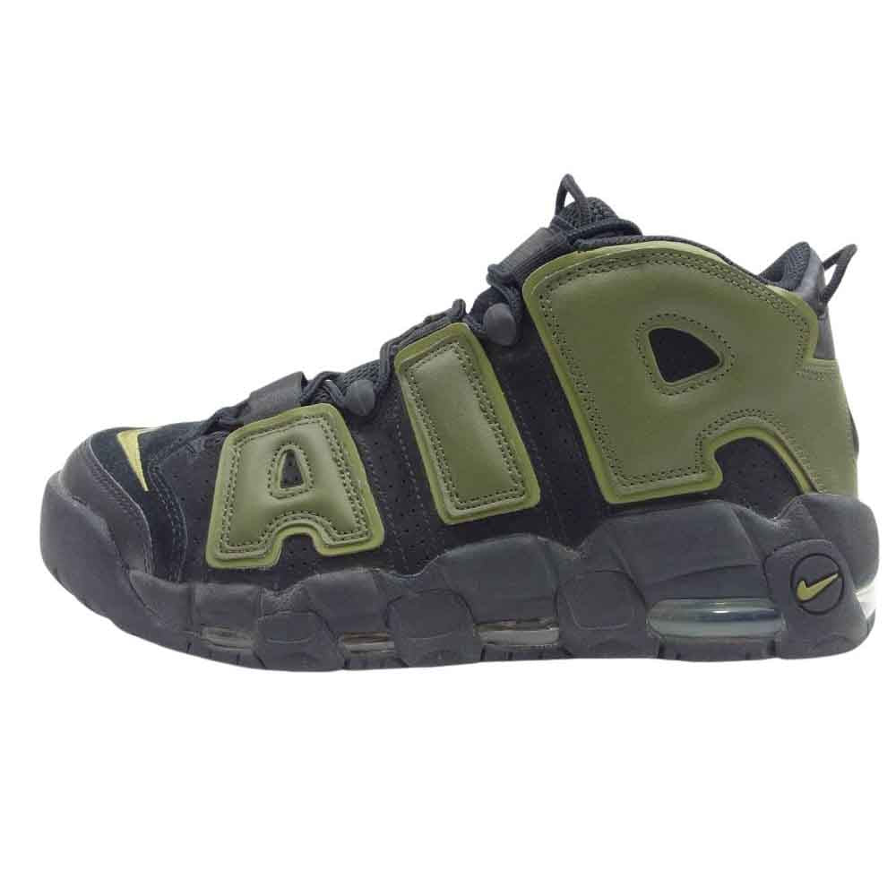 NIKE ナイキ DH8011-001 Air More Uptempo 96 Rough Green エア モア アップテンポ ラフグリーン スニーカー ブラック系 カーキ系 28cm【中古】