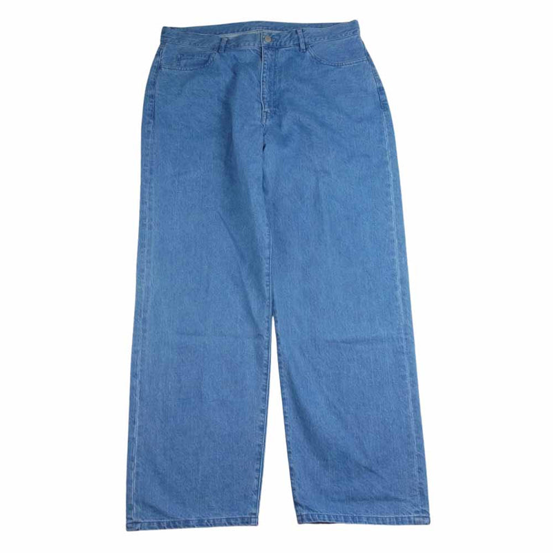 スティーブンアラン 8114-173-0952 DENIM 5P BAGGY TAPERED PANTS バギー テーパード デニム パンツ インディゴブルー系 XL【中古】