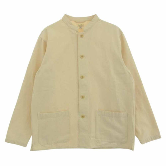 スティーブンアラン 8125-199-0411 ORGANIC O/D STAND COVERALL オーガニック スタンドカラー ジャケット オフホワイト系 XL【中古】