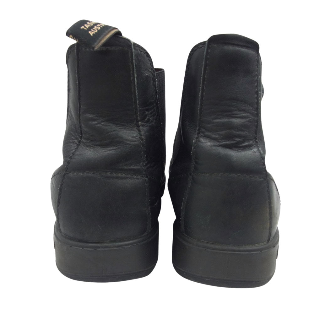 ブランドストーン 381 レザー サイドゴア ブーツ ブラック系 12【中古】