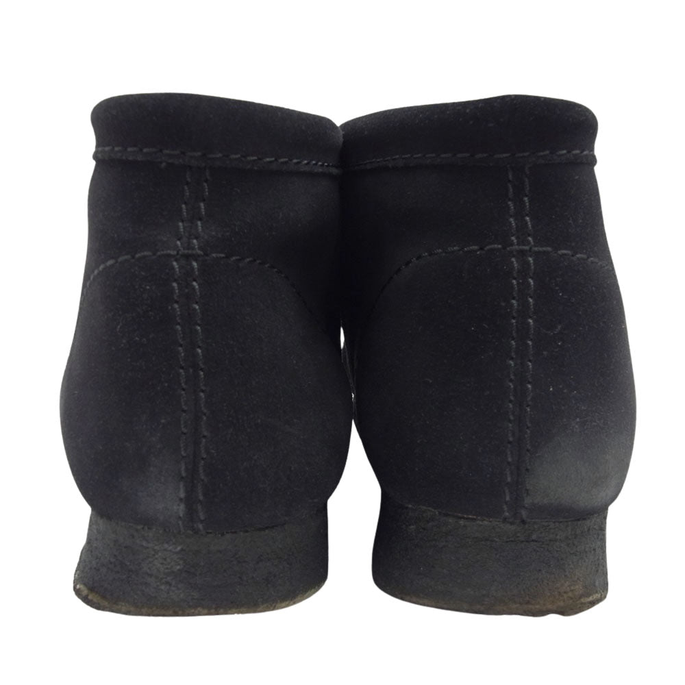 Clarks クラークス 11826 Desert Boot スエード デザート ブーツ ワラビー ブラック系 UK11【中古】