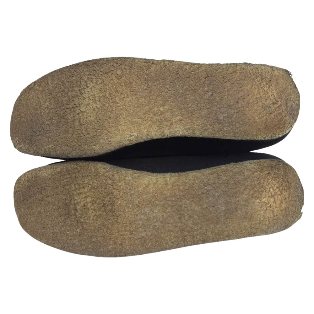 Clarks クラークス 11826 Desert Boot スエード デザート ブーツ ワラビー ブラック系 UK11【中古】