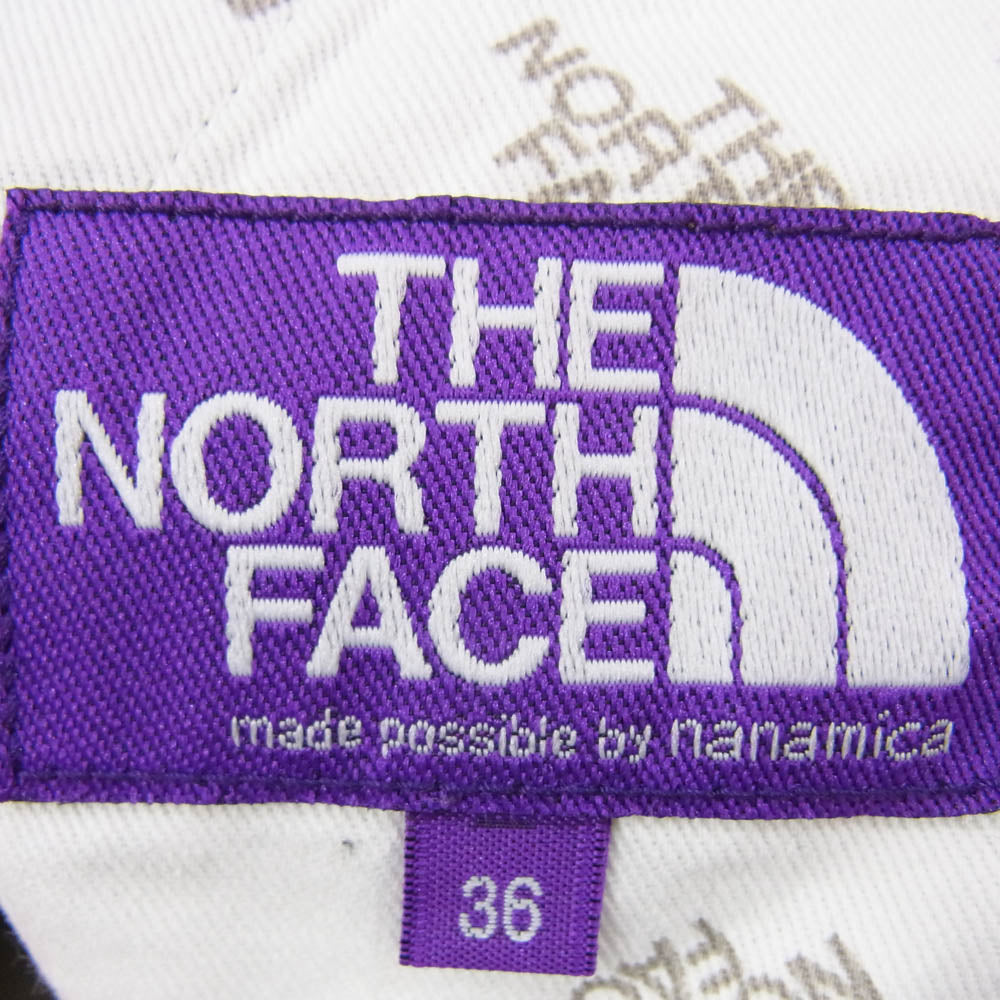 THE NORTH FACE ノースフェイス NT5156N PURPLE LABEL パープルレーベル Corduroy Cargo Pants コーデュロイ カーゴパンツ カーキ系 36【中古】