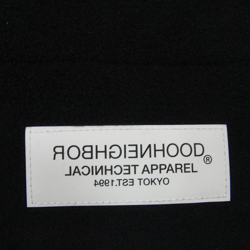 NEIGHBORHOOD ネイバーフッド 21AW 212TSNH-AC01 BANDANA CHOPPED / E - MUFFLER NBHD プリマロフト中綿 バンダナ柄 マフラー ブラック系【極上美品】【中古】