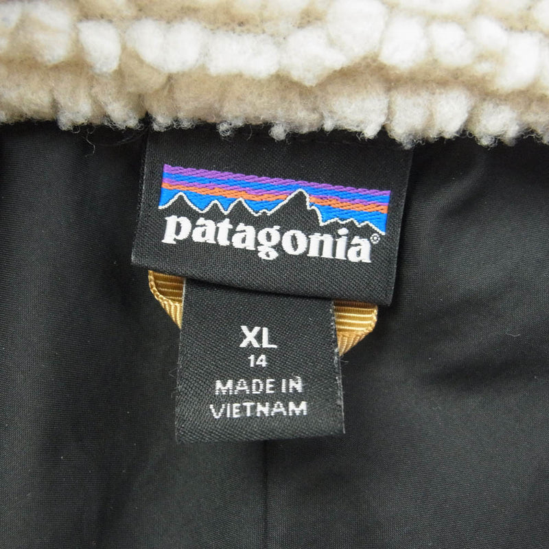 patagonia パタゴニア 65625FA19 RETRO X レトロ ボア フリース ジャケット キッズ XL【中古】