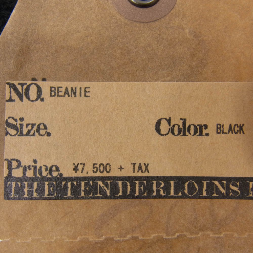 TENDERLOIN テンダーロイン BEANIE ビーニー ニット帽 ブラック系 ONE SIZE【中古】