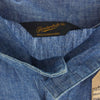 TENDERLOIN テンダーロイン HIGH NECK CHAMBRAY SHT ハイネック シャンブレー シャツ 長袖 インディゴブルー系 M【中古】