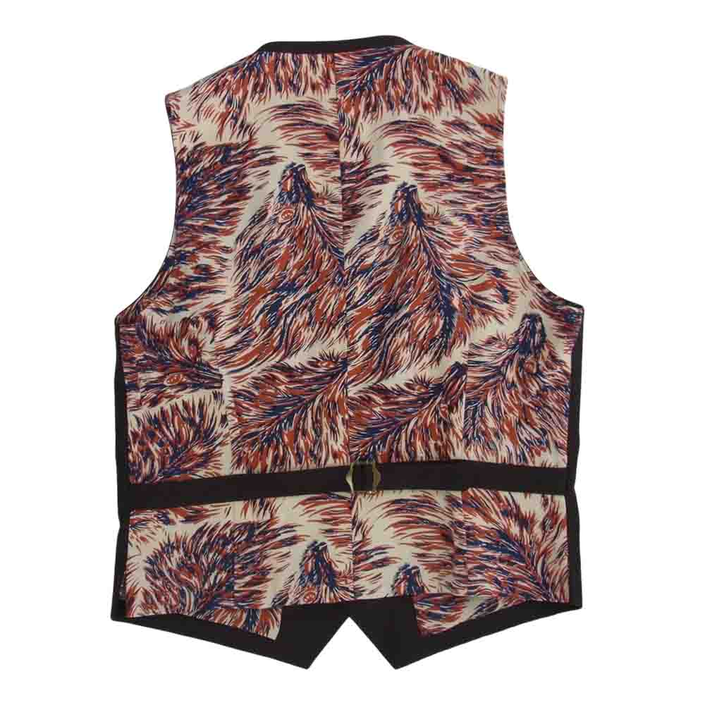 TENDERLOIN テンダーロイン × The Stylist Japan スタイリストジャパン 2ボタン 3ピース スーツ セットアップ ブラウン系 ジャケット:XS　ベスト:S　パンツ:XS【中古】