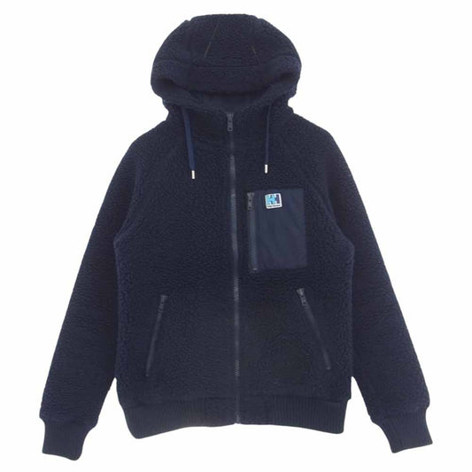 HELLY HANSEN ヘリーハンセン HOE51254 FIBER PILE THERMO HOODIE ファイバーパイルサーモ フリース フーディ パーカー ネイビー系 L【中古】