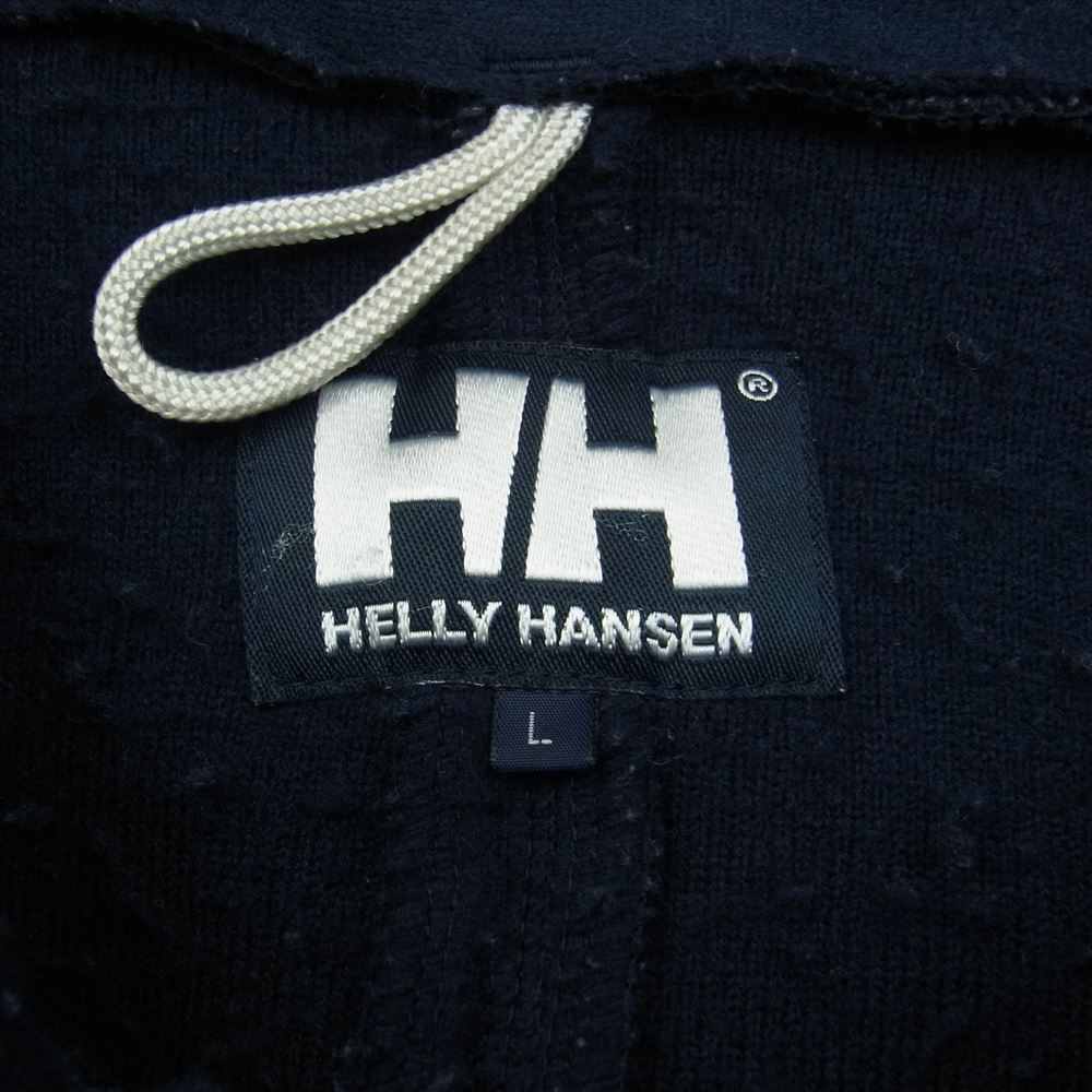 HELLY HANSEN ヘリーハンセン HOE51254 FIBER PILE THERMO HOODIE ファイバーパイルサーモ フリース フーディ パーカー ネイビー系 L【中古】
