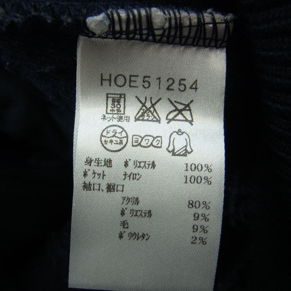 HELLY HANSEN ヘリーハンセン HOE51254 FIBER PILE THERMO HOODIE ファイバーパイルサーモ フリース フーディ パーカー ネイビー系 L【中古】