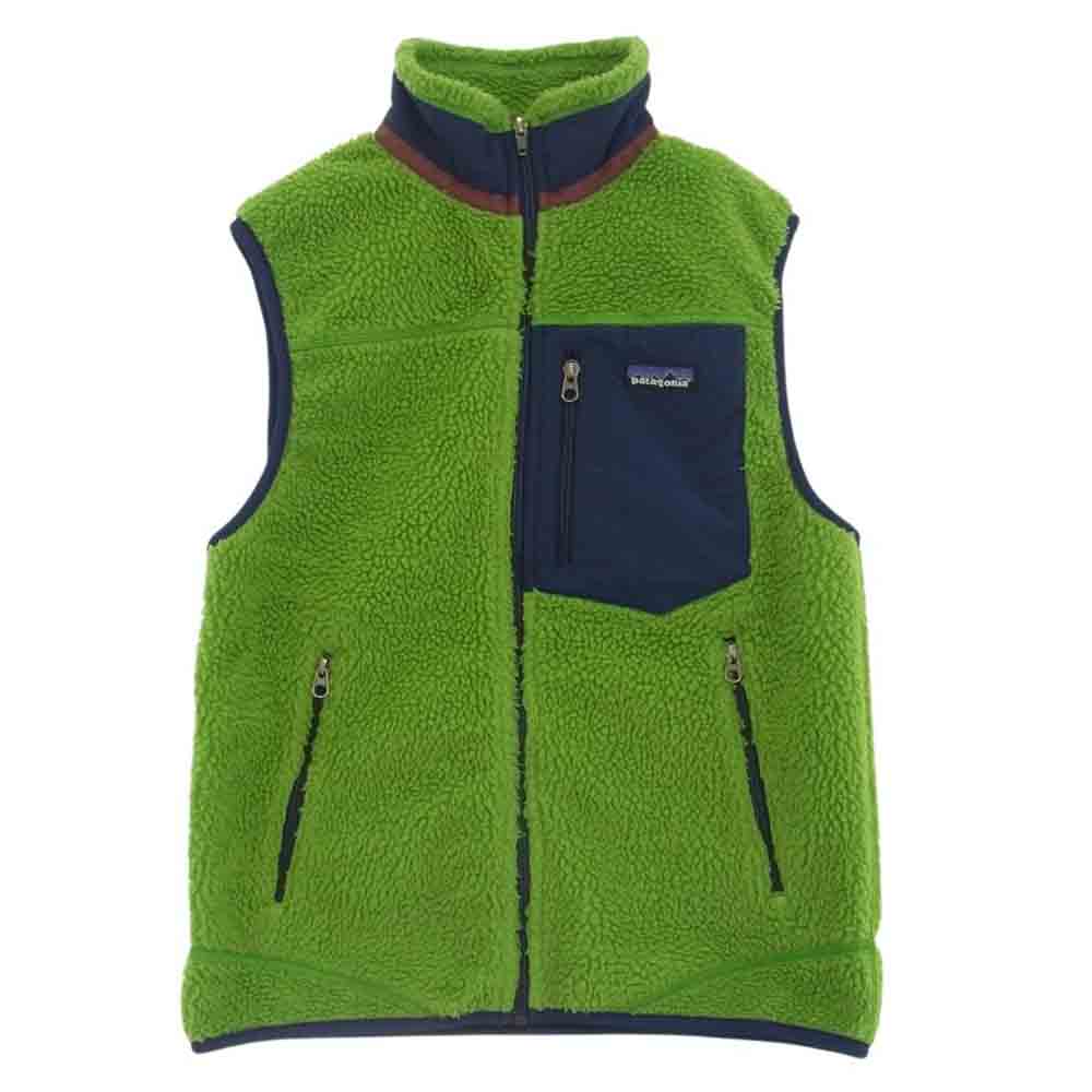 patagonia パタゴニア 23047FA11 CLASSIC RETRO-X VEST クラシック レトロX フリース ベスト グリーン系 XS【中古】