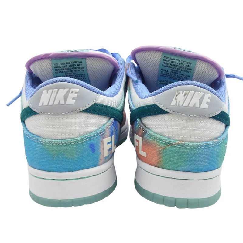 NIKE SB ナイキエスビー HF6061-400 × Futura Laboratories フェイクバスターズ鑑定済 DUNK LOW OG QS フューチュラ ラボラトリーズ ダンクロー ローカット スニーカー マルチカラー系 28cm【中古】