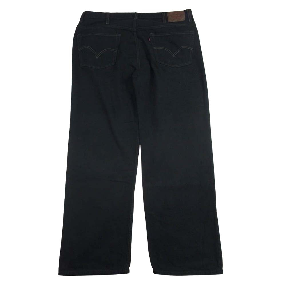 Levi's リーバイス 559 701s 005590179 Relaxed Straight 後染め 黒染め スモールe 5ポケット リラックスストレート デニムパンツ ジーンズ ブラック系 W40L32【中古】