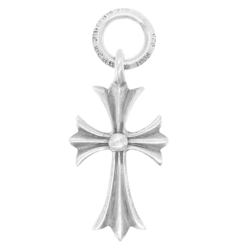 CHROME HEARTS クロムハーツ（原本無） TINY CH CROSS タイニー CHクロス チャーム ペンダント トップ シルバー系【中古】