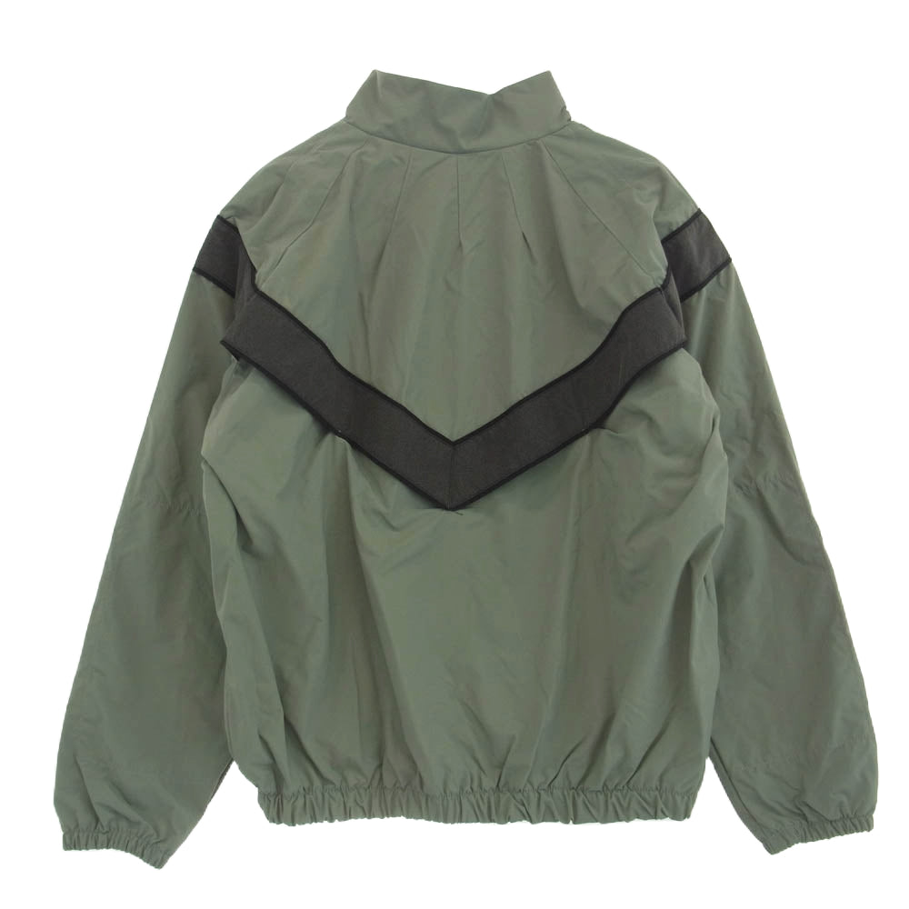 ヴィンテージ SPO100-04-D-0325 US ARMY IPFU JACKET アメリカ軍 米軍 00s ナイロン ジップアップ トレーニング ジャケット ブルゾン カーキ系 XS【中古】