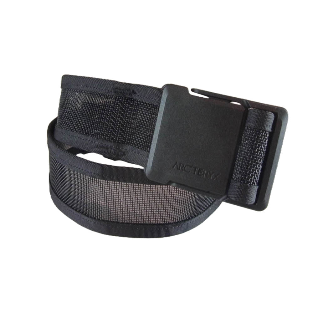 ARC'TERYX アークテリクス Heliad Belt メッシュ ヒリアド ベルト ブラック系 M【中古】