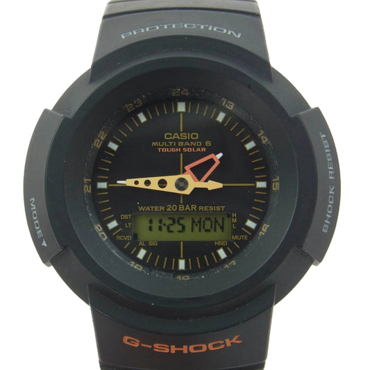 CASIO G-SHOCK カシオ ジーショック AWG-M520UA UNITED ARROWS ユナイテッドアローズ別注 1443-599-1393 20気圧防水 腕時計 ブラック系【中古】