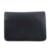 CHROME HEARTS クロムハーツ（原本無） JOEY ジョーイ ダガージップ レザー ウォレット 二つ折り 財布 コンパクトウォレット ブラック系【極上美品】【中古】