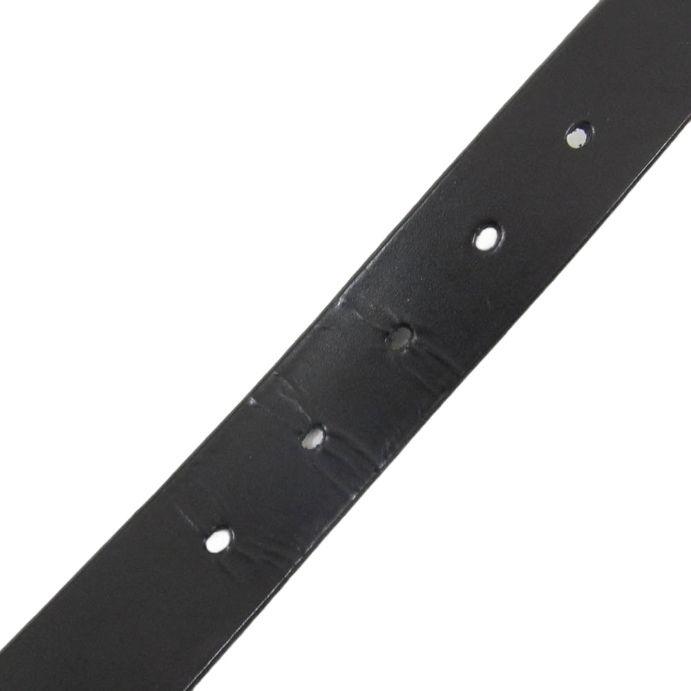CRIMIE クライミー CR1-02C5-WB05 STAR STUDDED BELT スター スタッズ レザー ベルト ブラック系 36【中古】