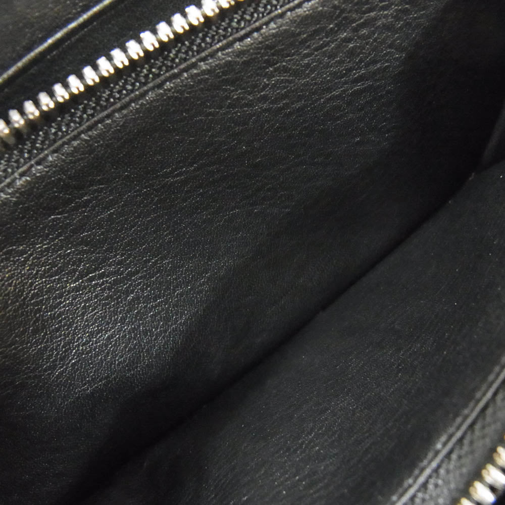 1piu1uguale3 ウノピュウノウグァーレトレ × CODY SANDERSON コディーサンダーソン round zip wallet ラウンド ジップ ウォレット ブラック系【美品】【中古】