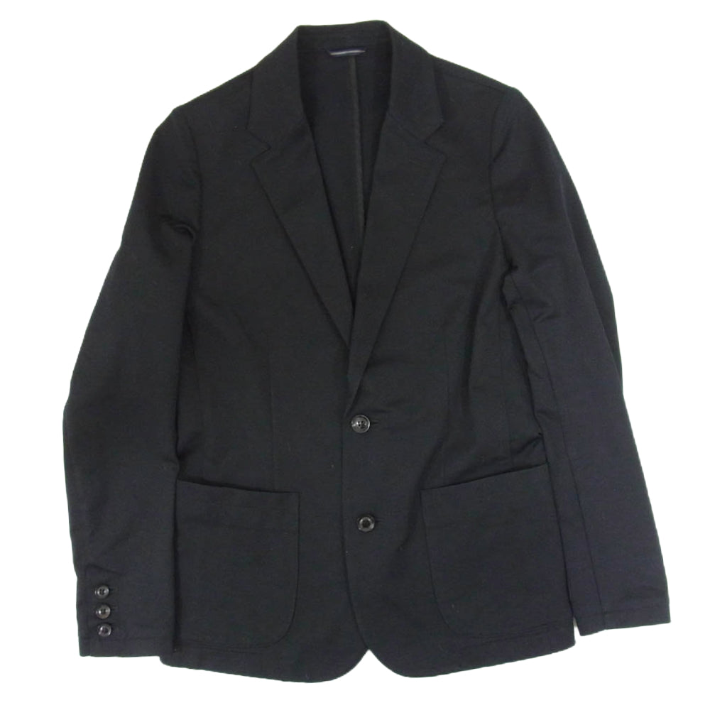junhashimoto ジュンハシモト 1031910007 JERSEY JACKET 撥水ジャージー 2B テーラードジャケット ブラック系 2【中古】