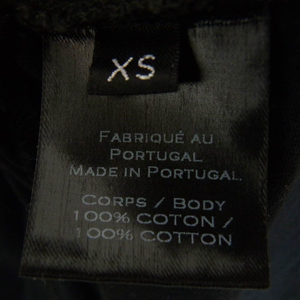 BALMAIN バルマン S8H8099I157 Logo Lightweight Hoody ロゴプリント ライトウェイト フーディ パーカー ブラック系 XS【中古】