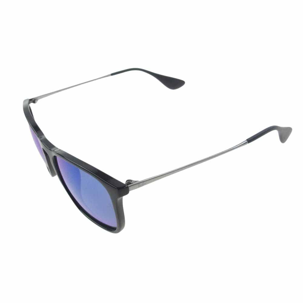 Ray-Ban レイバン CHRIS クリス サングラス フレーム：ブラック、シルバー系 54□18 145【中古】