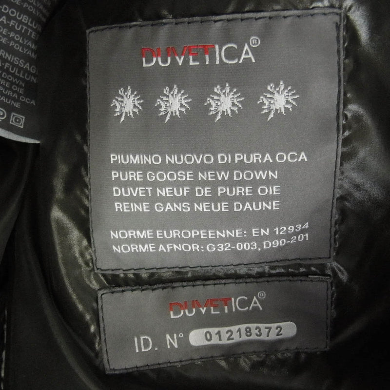 DUVETICA デュベティカ ARISTEO DOWN VEST アリステオ ダウン ベスト ブラック系 48【中古】