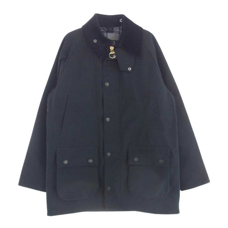 Barbour バブアー 222MCA0790 BEAMS F ビームスエフ別注 BEDALE CLASSIC FIT ビデイル クラシックフィット ピーチスキン ジャケット グリーン系 36【美品】【中古】