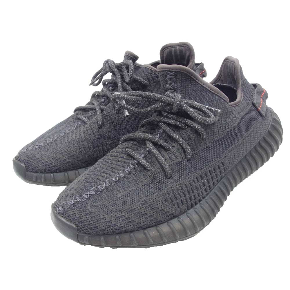 adidas アディダス FU9006 YEEZY BOOST イージーブースト 350 V2 ローカット スニーカー ブラック系 26.5cm【中古】