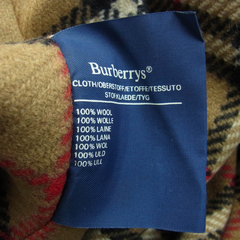 BURBERRY バーバリー 90s Burberrys 表記タグ トレンチコート ベージュ系 38【中古】