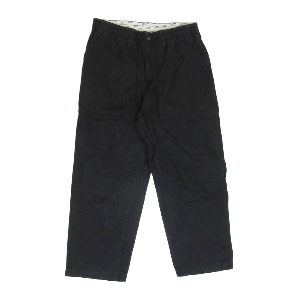 UNITED ARROWS ユナイテッドアローズ green label relaxing BIGMAC ビッグマック別注 BIG-104-GLR ツイル ペインター イージー パンツ ブラック系 S【中古】