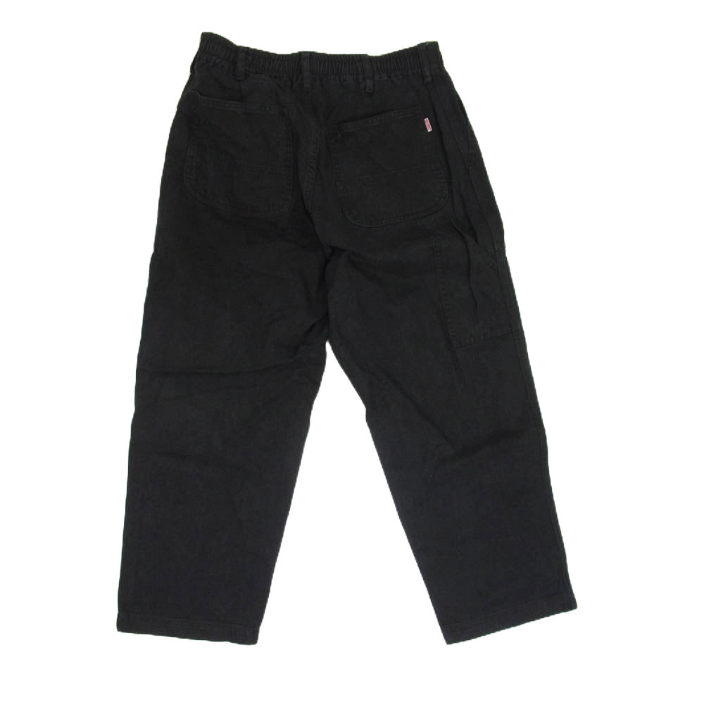 UNITED ARROWS ユナイテッドアローズ green label relaxing BIGMAC ビッグマック別注 BIG-104-GLR ツイル ペインター イージー パンツ ブラック系 S【中古】