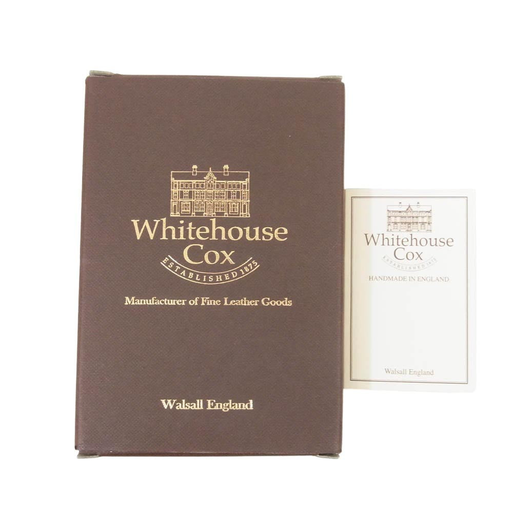 WHITE HOUSE COX ホワイトハウスコックス S9692 ブライドルレザー 6蓮 キーケース グリーン系【極上美品】【中古】