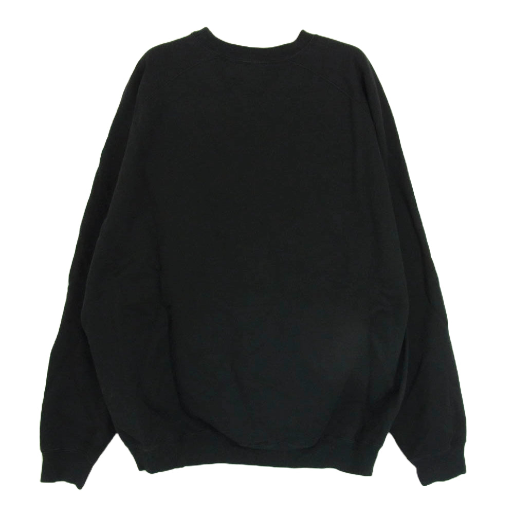 AURALEE オーラリー 21SS A21SP02GU SUPER SOFT SWEAT BIG P/O スーパーソフト スウェット トレーナー ブラック系 4【中古】