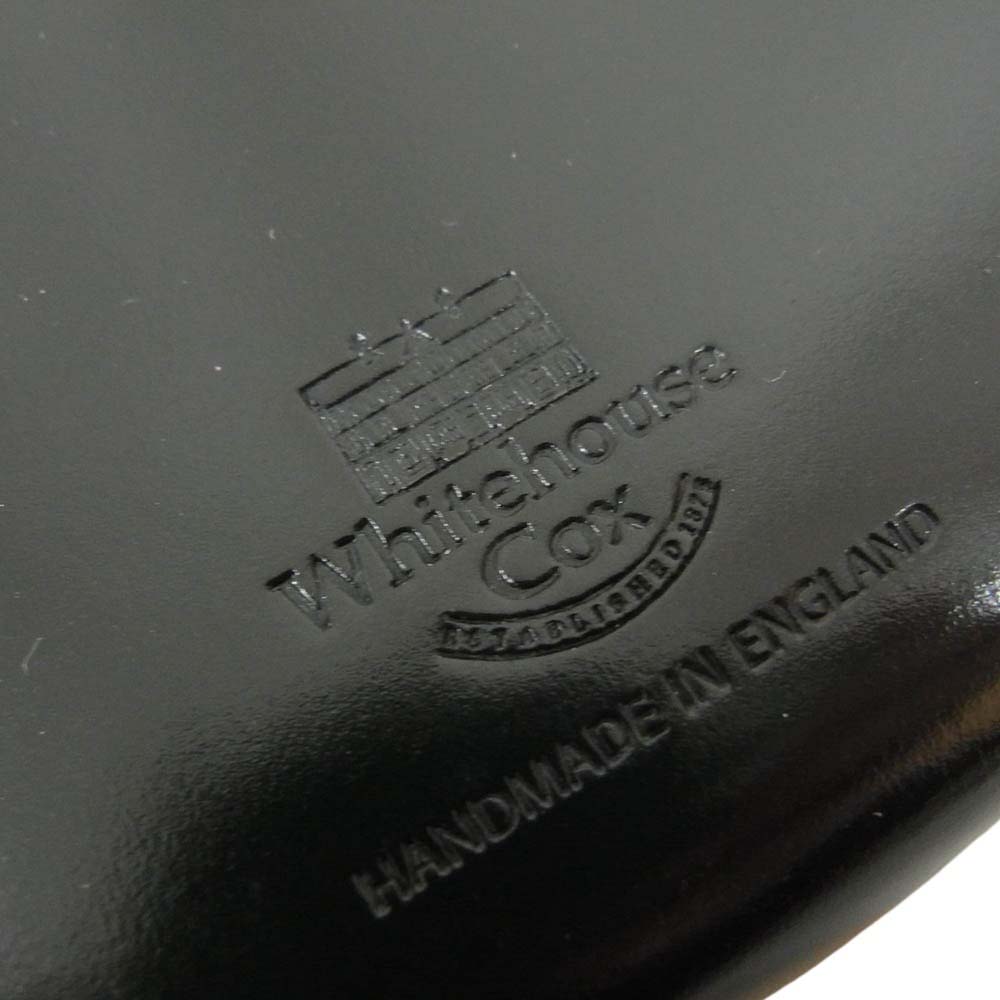 WHITE HOUSE COX ホワイトハウスコックス S1941 ミニジップパース ラウンドジップ コインウォレット コインケース 小銭入れ グリーン系【極上美品】【中古】