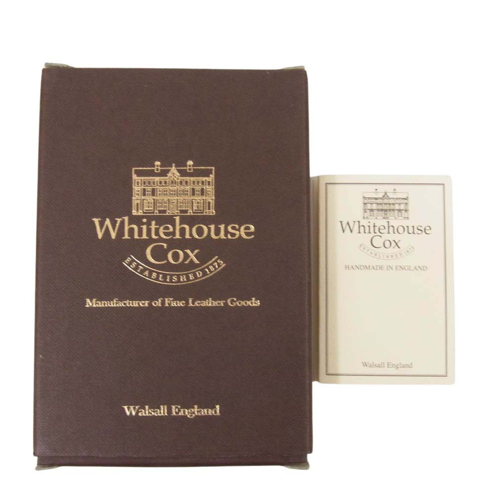 WHITE HOUSE COX ホワイトハウスコックス S1941 ミニジップパース ラウンドジップ コインウォレット コインケース 小銭入れ グリーン系【極上美品】【中古】
